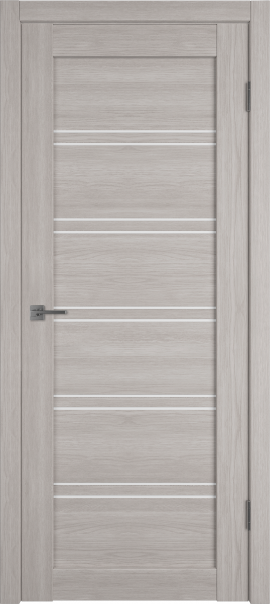 Межкомнатная дверь ATUM PRO 28 STONE OAK WHITE CLOUD (матовое стекло)